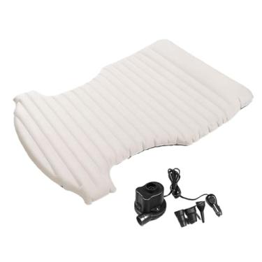 Imagem de menolana Colchão de ar para carro, suporte de travesseiro integrado, cama de dormir para viagem, cama inflável para carro, modelo Y