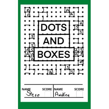 Imagem de Dots and Squares game - take turns connecting two dots and if you make a square, you win the square: Connect the dots to make a square and claim it