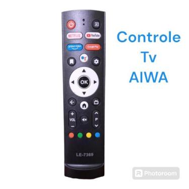 Imagem de Controle remoto (7369) compatível com tv AIWA - Lelong 