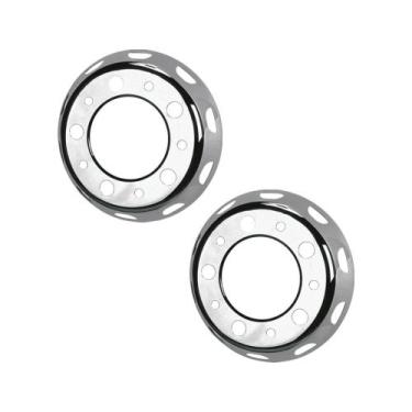 Imagem de Calota Americana Dianteira Aro 22,5 com Rodoar Aberta - 2 Un - Fabbof