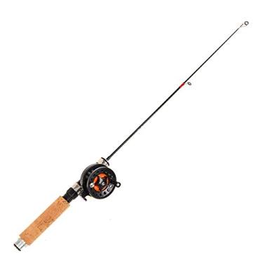 Imagem de Vara de Pesca No Gelo de 24,4 Polegadas Com 2 Guias Material de Alça de EVA Modelo A62 para Entusiastas Carretel Firmemente Montado Incluído Ferramenta Maravilhosa para Pesca