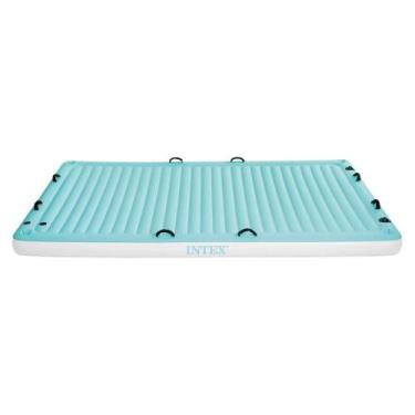 Imagem de Colchão Esteira Flutuante Premium com Porta Copos e Alça Intex