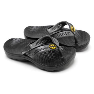 Imagem de Chinelo Infantil Batman Alcalay Anatômico Leve Macio, Batman, 25/26