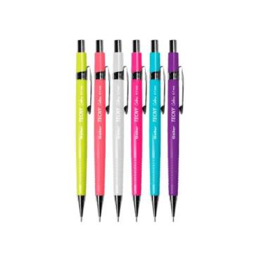 Imagem de Lapiseira Tecny 0.7mm c/ Grafite - Göller, Rosa