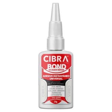 Imagem de Super Adesivo Instantâneo Cola Universal 20g Cibra Bond