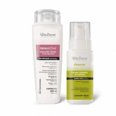 Imagem de Limpeza e Hidratação Facial New Active FPS 35 - 200G e Espuma Cremosa 