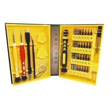 Imagem de Kit Ferramentas 38 Em 1 Jogo Chaves Reparo Celular Notebook NF - Impor