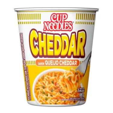 Imagem de Macarrão Instantâneo Cup Noodles Sabor Queijo Cheddar com 69g