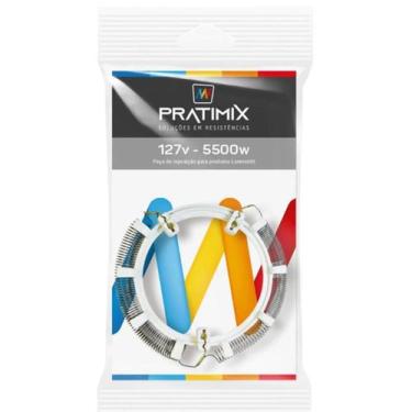 Imagem de Resistência 127V 5500W Tipo L Com Suporte 4 Temperaturas - Pratimix