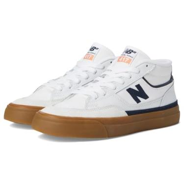 Imagem de New Balance 417 Franky Villani Tênis de skate masculino, Branco, 40