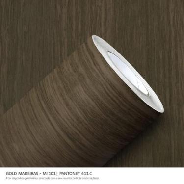 Imagem de Adesivo Gold Vinil Madeira Imbuia 1,00 X 0,61 Mi -101 - IMPRIMAX