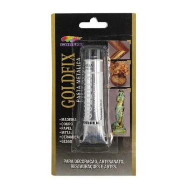 Imagem de Pasta Metalica Goldfix 20ml 240 Prata Corfix
