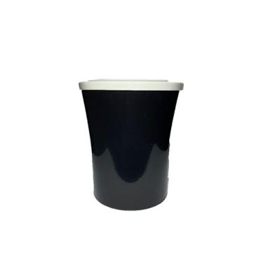 Imagem de Canister Porta Ração Furacao Pet Redondo Black 1,2Kg - Furacão Pet