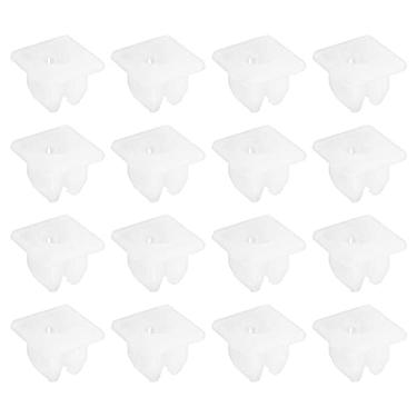 Imagem de ECSiNG 30 peças de parafusos de fixação de porcas expansíveis, clipes de trava se encaixam em clipes de retenção de plástico com orifício quadrado de 8 mm, peças de reposição automotivas
