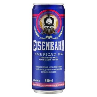 Imagem de Cerveja Eisenbahn American Ipa Puro Malte Lata 350Ml - 6 unidades