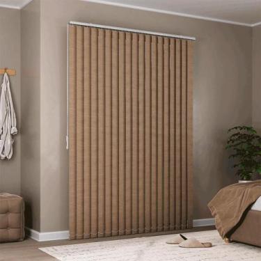 Imagem de Persiana Vertical Tecido Crisdan L 1,60 X 1,40 A Bege