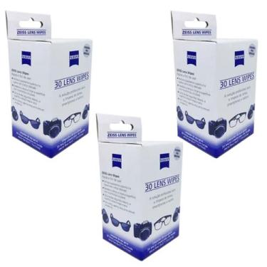 Imagem de Limpa Lentes Zeiss Kit/90 Lenços