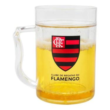 Imagem de Caneca Cerveja Time Flamengo 200 Ml - Mileno