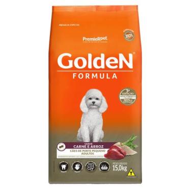 Imagem de GoldeN Formula Cães Adultos Porte Pequeno Carne & Arroz 15 kg - PREMIE