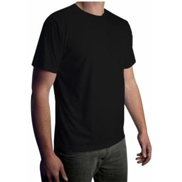 Imagem de Camisetas Brancas Lisa Básica Poliviscose Premium Top!!!! - Visual Uni