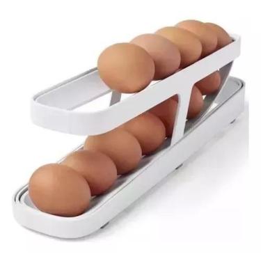 Imagem de Organizador Porta Ovo Rolante Bandeja 12 Egg Geladeira - NS