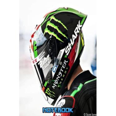 Imagem de Notebook : Johann Zarco Writing Notebook Gift For Men Women Teens 100 College Ruled Pages Thankgiving Notebook #768