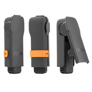 Imagem de WOENJO Capa Gimbal DJI Pocket 3 para DJI Osmo Pocket 3, capa protetora de tela de lente de câmera sem desmontagem com design de alça de silicone antiderrapante para acessórios DJI Pocket 3