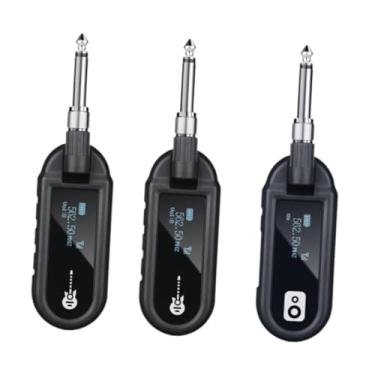 Imagem de Milageto Transmissor e receptor de guitarra Amplificador de áudio para guitarra de guitarra para guitarra elétrica