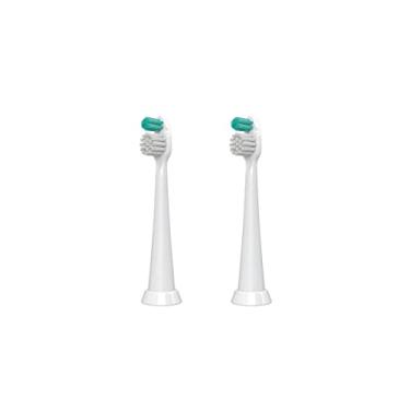 Imagem de TAO Clean Sonic Electric Toothbrush Replacement Heads (2-Pack) - Orthodontic Head - Replacement Heads for the TAO Clean Electric Toothbrush and Docking Station