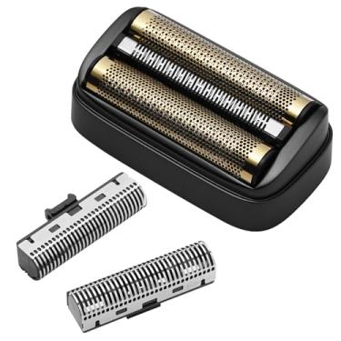 Imagem de YAZIYIR Folha de substituição do barbeador e cortadores internos compatíveis com o barbeador elétrico andis 17300 resurge, preto (1 pacote)