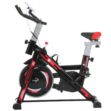 Imagem de Bicicleta Ergométrica Para Treinos Em Casa Compacta Preto - L7 Seven, 