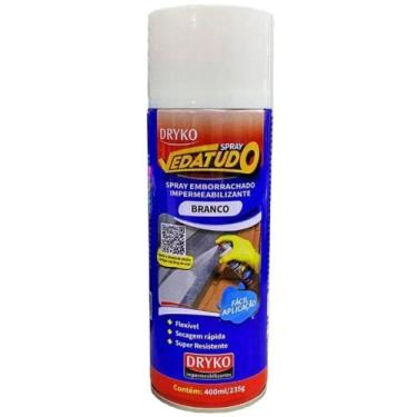 Imagem de Borracha Liquida Impermeabilizante Dryko Vedatudo Branca 400Ml/235G., 