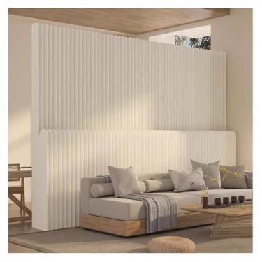 Imagem de Biombos e Divisórias Tela De Privacidade Dobrável Para Divisória De Sala Portátil, Divisórias De Tela Ajustáveis ​​flexíveis Para Separação De Sala, Divisória De Parede Para Escritório Doméstico, Comp