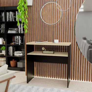 Imagem de Aparador Buffet Balcão Sala De Estar Escritório 90x42cm Netmobil, Duba