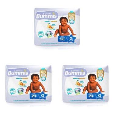 Imagem de KIT 3 FRALDA CAPRICHO BUMMIS MEGA G/42 = 126 un