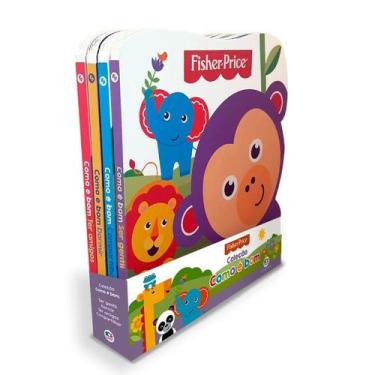 Imagem de Fisher-Price - Box Coleção Como é Bom - Livros Cartonados - Ciranda Cu