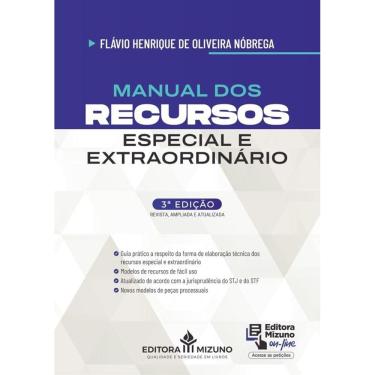 Imagem de Manual dos Recursos Especial e Extraordinário 3ª edição