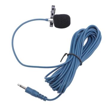 Imagem de Microfone do Condenser Instruments, Plugue Masculino de 3,5 Mm Microfone de Condensador Omnidirecional, Clipe de Adaptador de 6,35 Mm No Mic Mic.