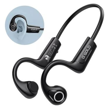 Imagem de Fone de Ouvido Sem Fio Condução Óssea Bluetooth Corrida Academia Esportivo - A'GOLD FN-B31