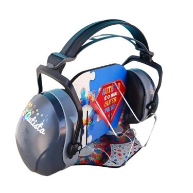 Imagem de Suporte Infinity 26 DB com Abafador de Ruidos cinza de 26 DB para Autistas