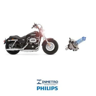 Imagem de Lâmpada CrystalVision Philips H4 HARLEY XL 1200 Custom