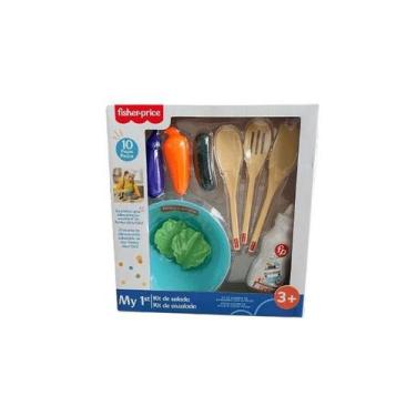 Imagem de Kit de Cozinha - Meu Primeiro Kit Salada KUBE TOYS COMERCIO E - Mattel