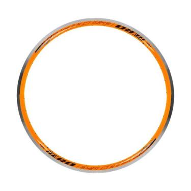Imagem de Aro para bicicleta Aero Vzan 24 Laranja Neon 36 Furos bike
