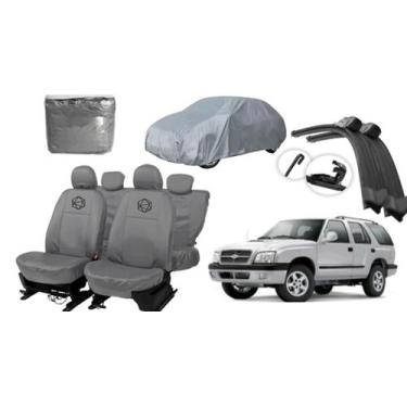 Imagem de Jogo de Capa Couro + Capa de Cobrir Blazer Luxo - ferro tech br