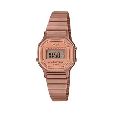 Imagem de Relógio casio feminino vintage rose gold la-11wr-5adf