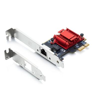 Imagem de 10Gtek Placa de rede Gigabit Ethernet PCI Express 10/100/1000Mbps com chip Intel I210, adaptador de rede convergente de servidor Ethernet, porta RJ45 única, PCI Express 2.1 X1, compare com Intel I210
