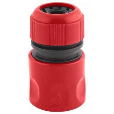 Imagem de Engate Rápido Fêmea Mangueira de Jardim 1/2'' Com Bloqueador de Água P