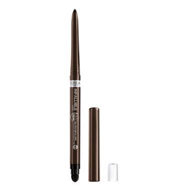 Imagem de Lápis delineador L'Oreal Paris Infallible Grip impermeável marrom