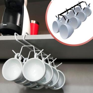 Imagem de Suporte Para Xicaras Organizador De Cozinha Armário - DiCarlo