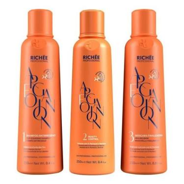Imagem de Kit Escova Progressiva Ativo 3x250ml - Richee